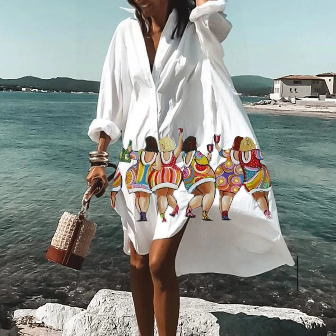 Women’s Summer Casual Shirt Dress