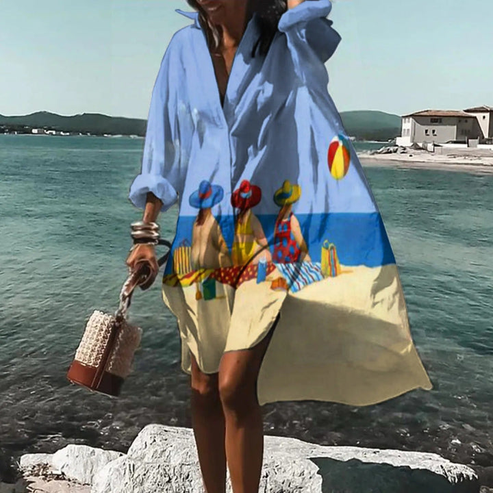 Women’s Summer Casual Shirt Dress