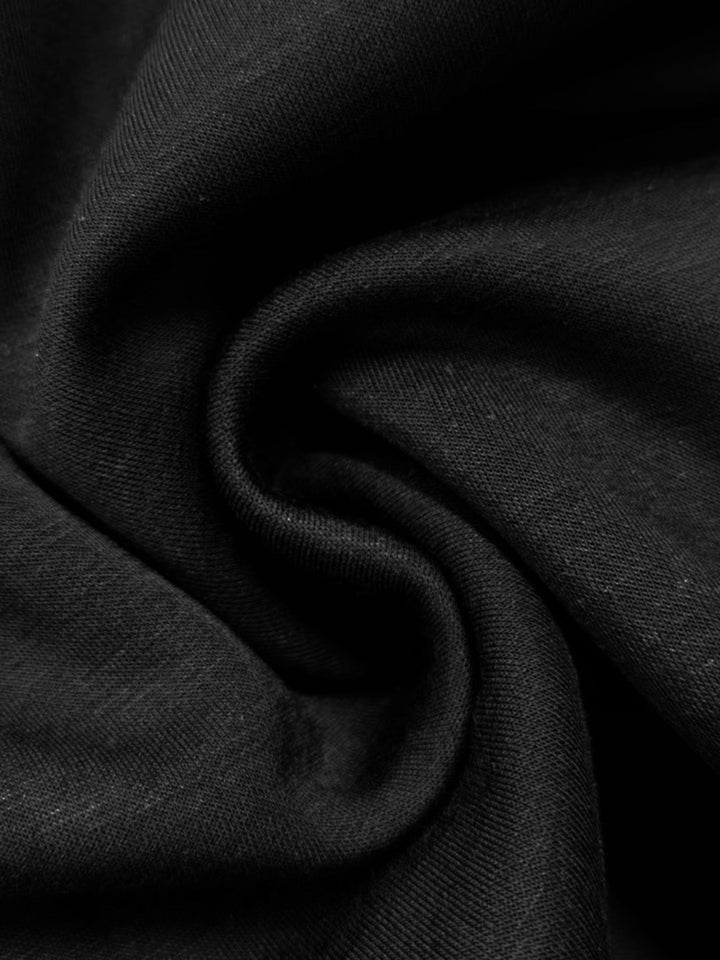 Olivia Bennet | Loose Sleeveless Solid Color Split-side Shawl Collar Maxi Dresses