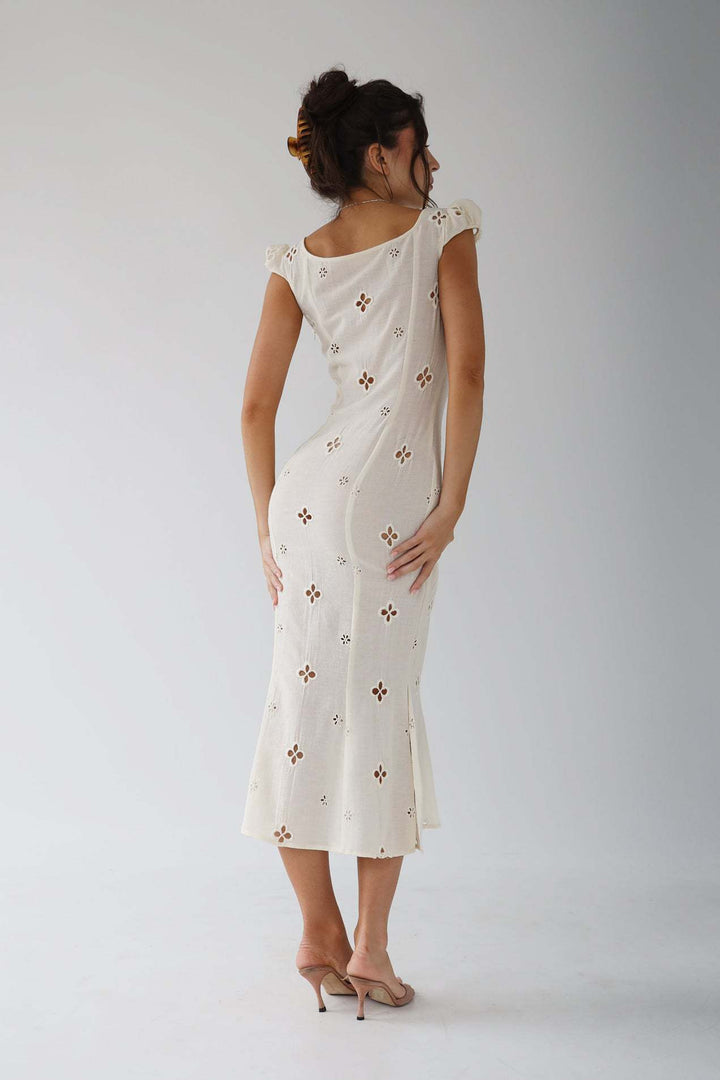 Women Wedding Guest Midi Dress