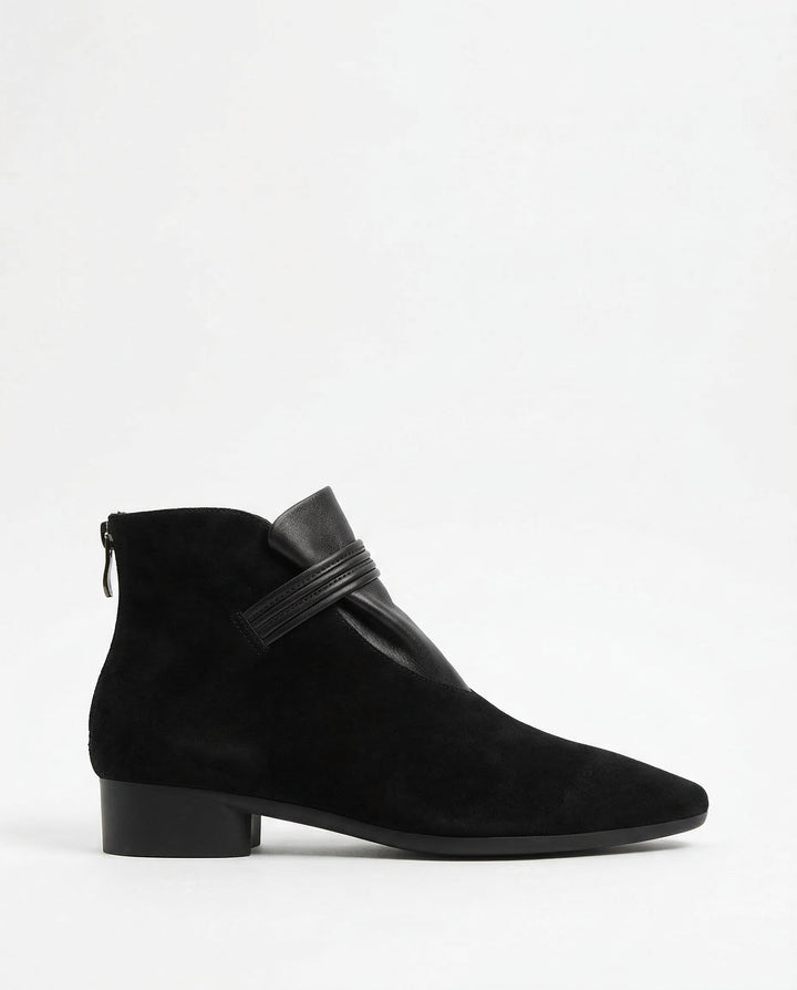 Olivia Bennet | Italian Crest Suede Boots for Women