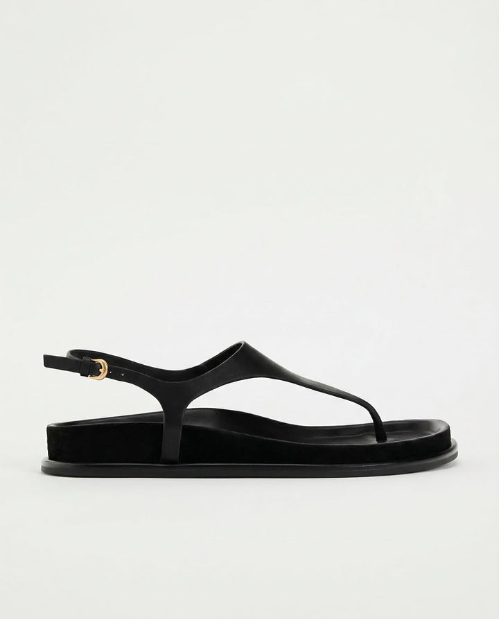 Olivia Bennet | Luxe Flats for Women in Black