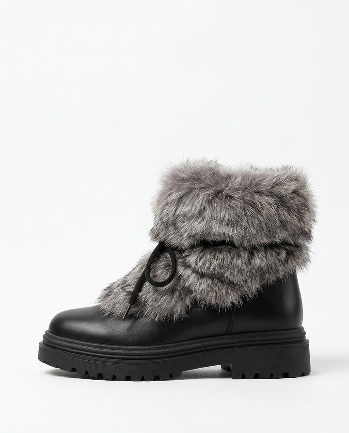 Olivia Bennet | Fur Après-Ski Boots for Women