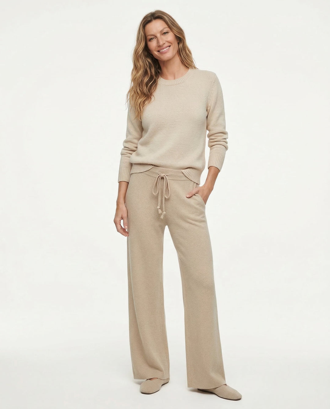 Olivia Bennet | Sweats for Women, Cotton Blend, Relaxed Fit, Gray