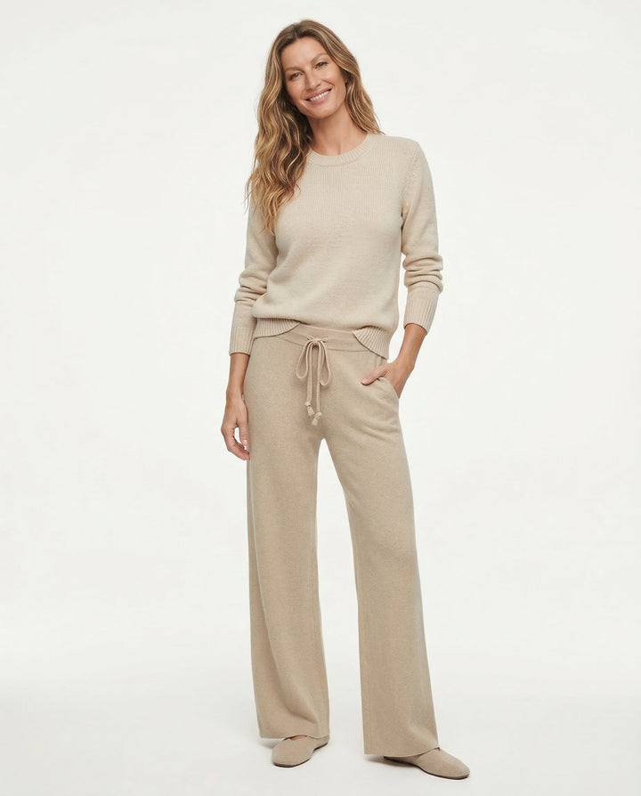 Olivia Bennet | Sweats for Women, Cotton Blend, Relaxed Fit, Gray