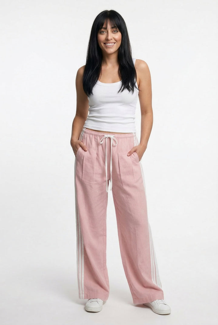 Olivia Bennet | Active Joggers for Women in Soft Fabric, Relaxed Fit, Black