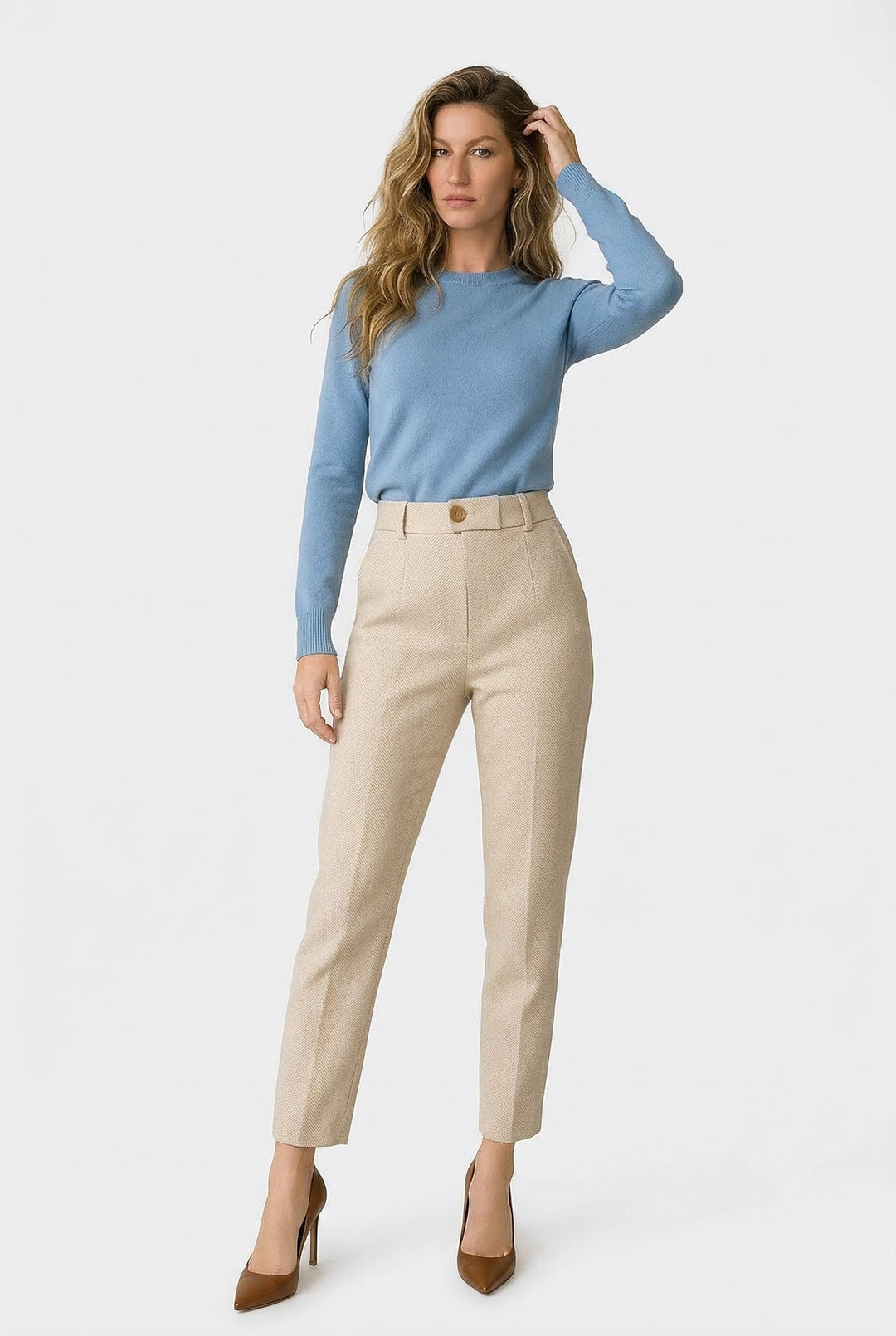 Olivia Bennet | Tailored Wool Pants for Women