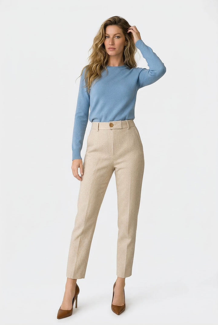 Olivia Bennet | Tailored Wool Pants for Women