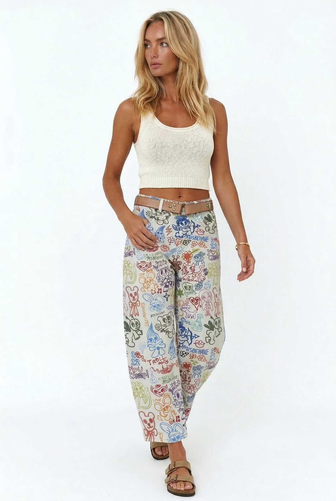 Olivia Bennet | Cotton Tapestry Jean for Women