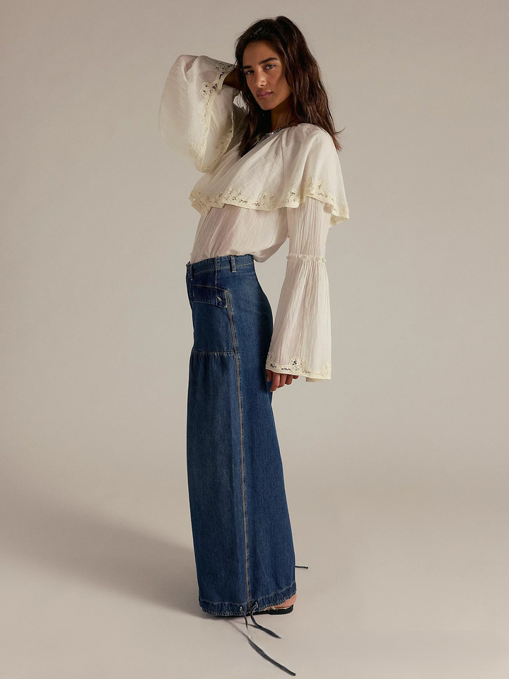 Olivia Bennet | Wide-Leg Denim for Women