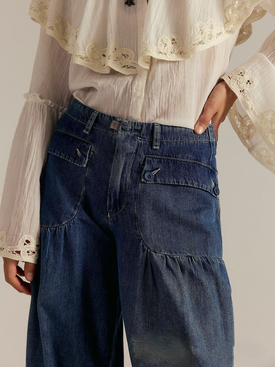 Olivia Bennet | Wide-Leg Denim for Women