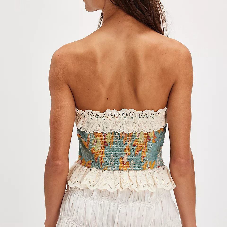 Olivia Bennet | Lace Corset Top for Women