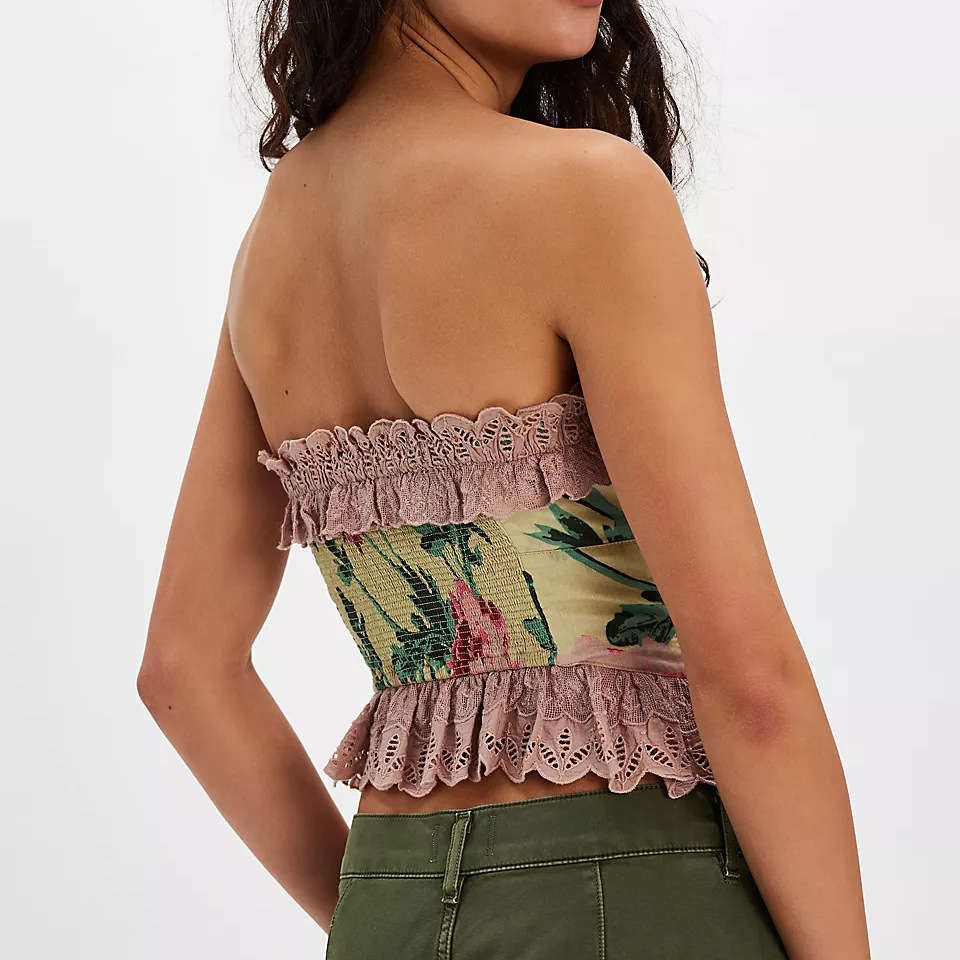 Olivia Bennet | Lace Corset Top for Women