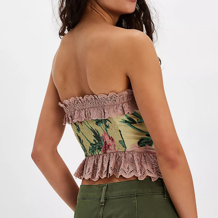 Olivia Bennet | Lace Corset Top for Women