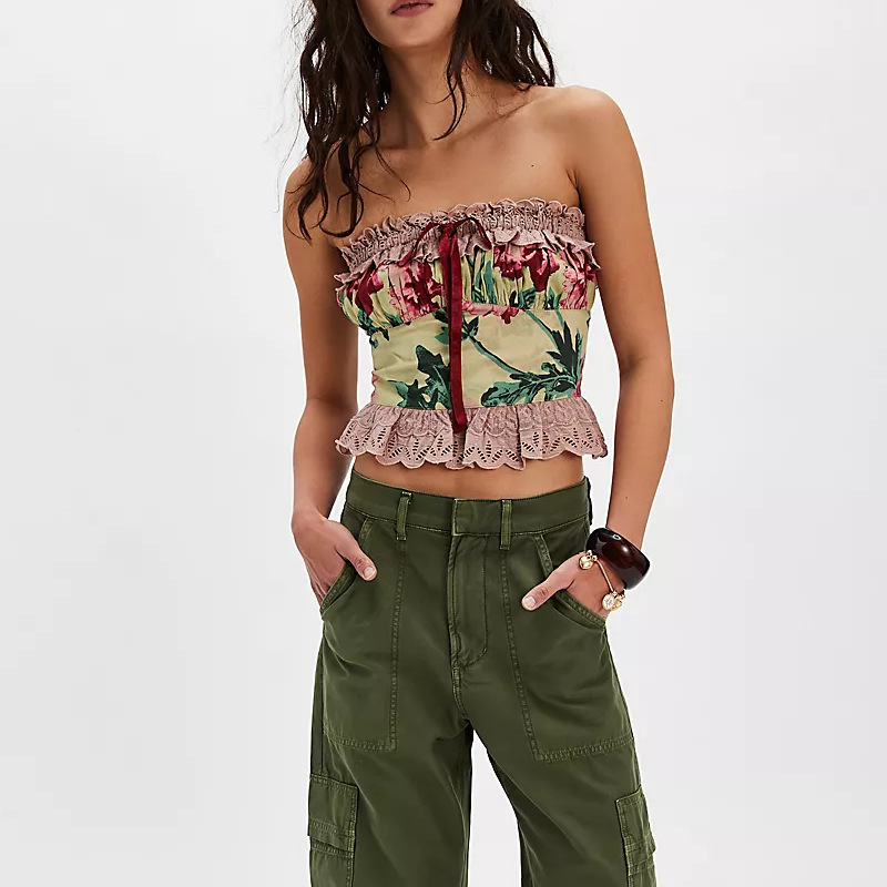 Olivia Bennet | Lace Corset Top for Women