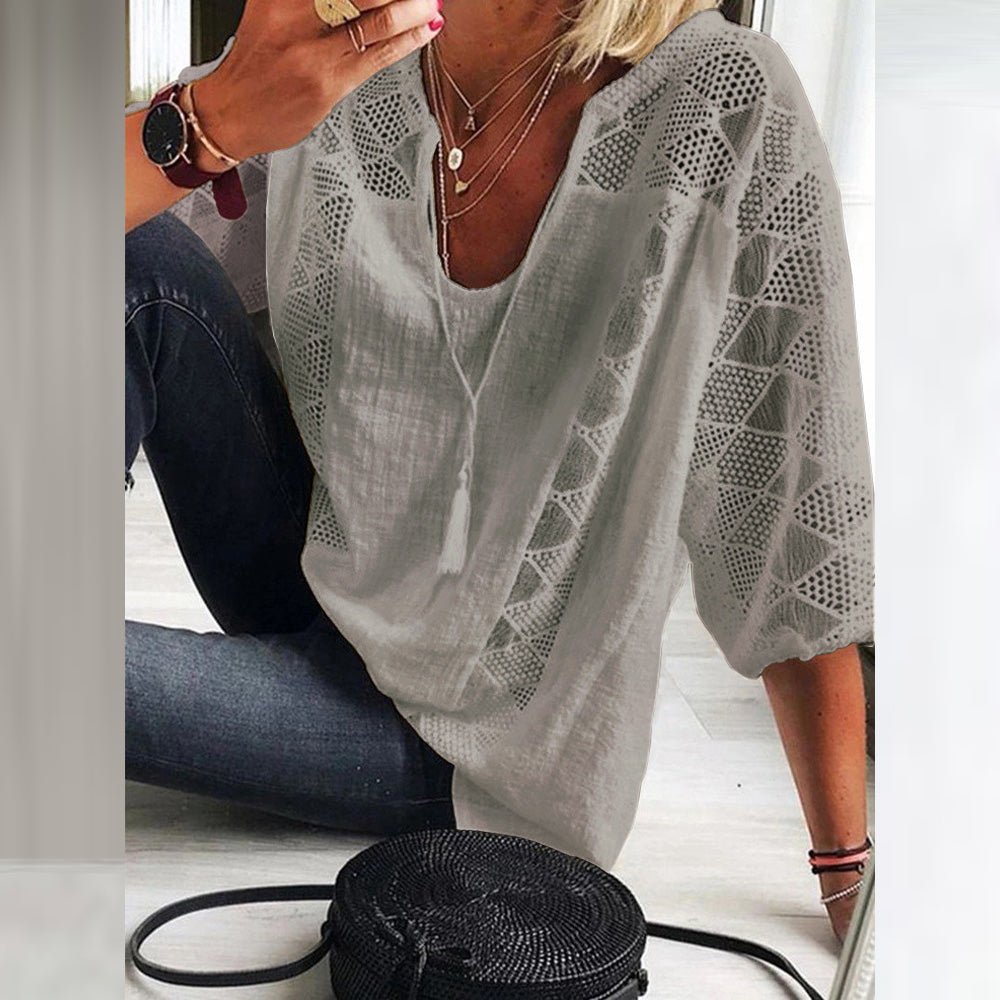 Breezy Cotton Blouse