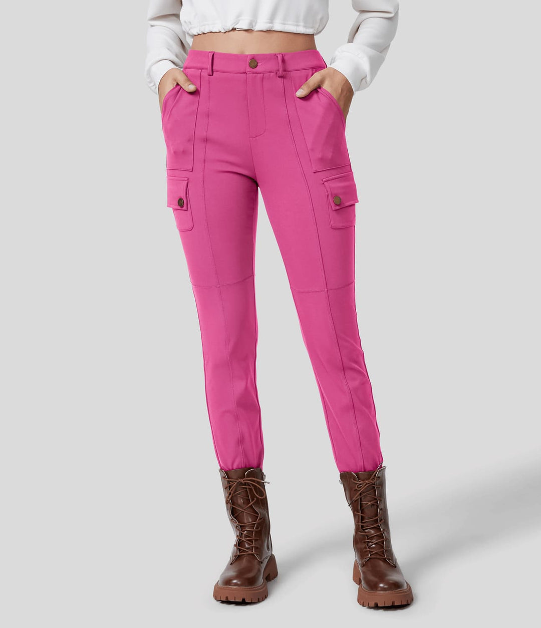 Lela | Stretchy Cargo Pants