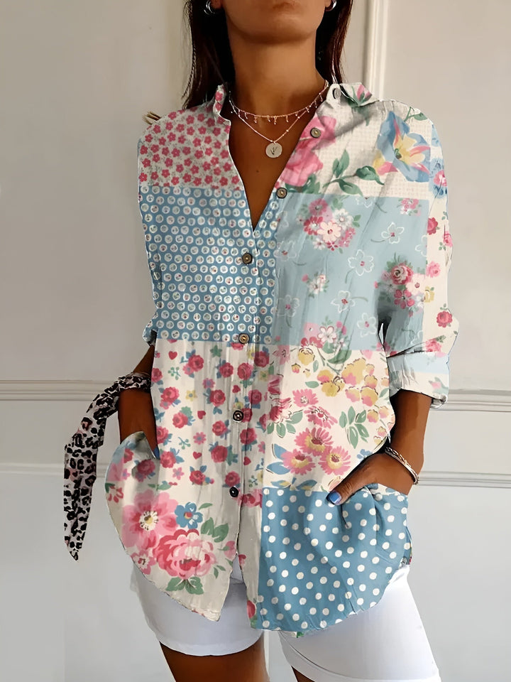 Floral Comfort Blouse