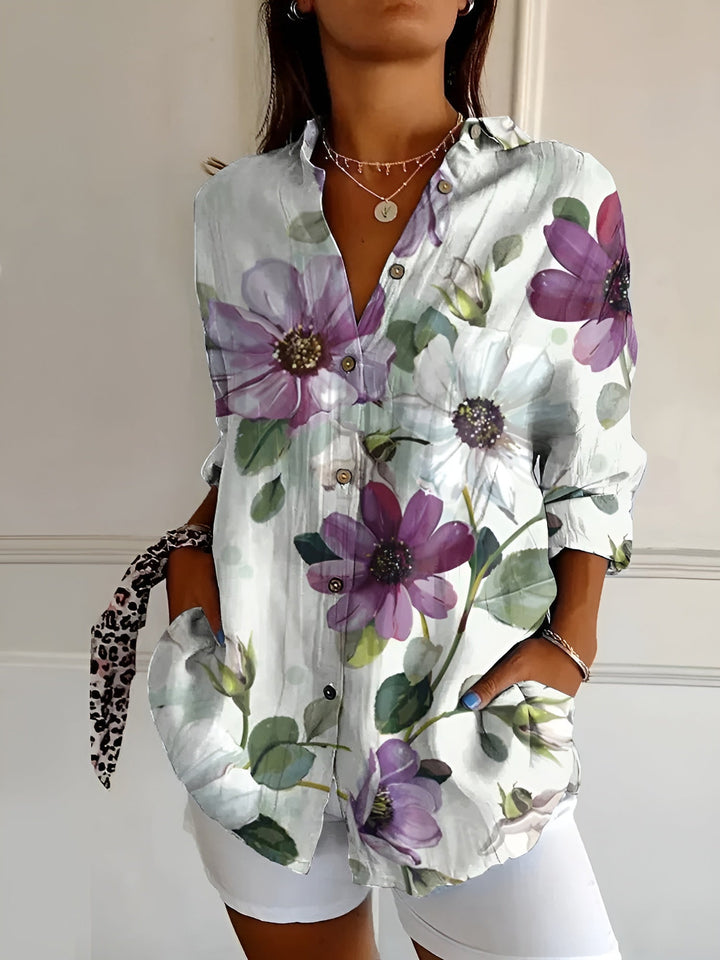 Floral Comfort Blouse