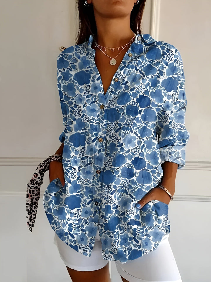 Floral Comfort Blouse
