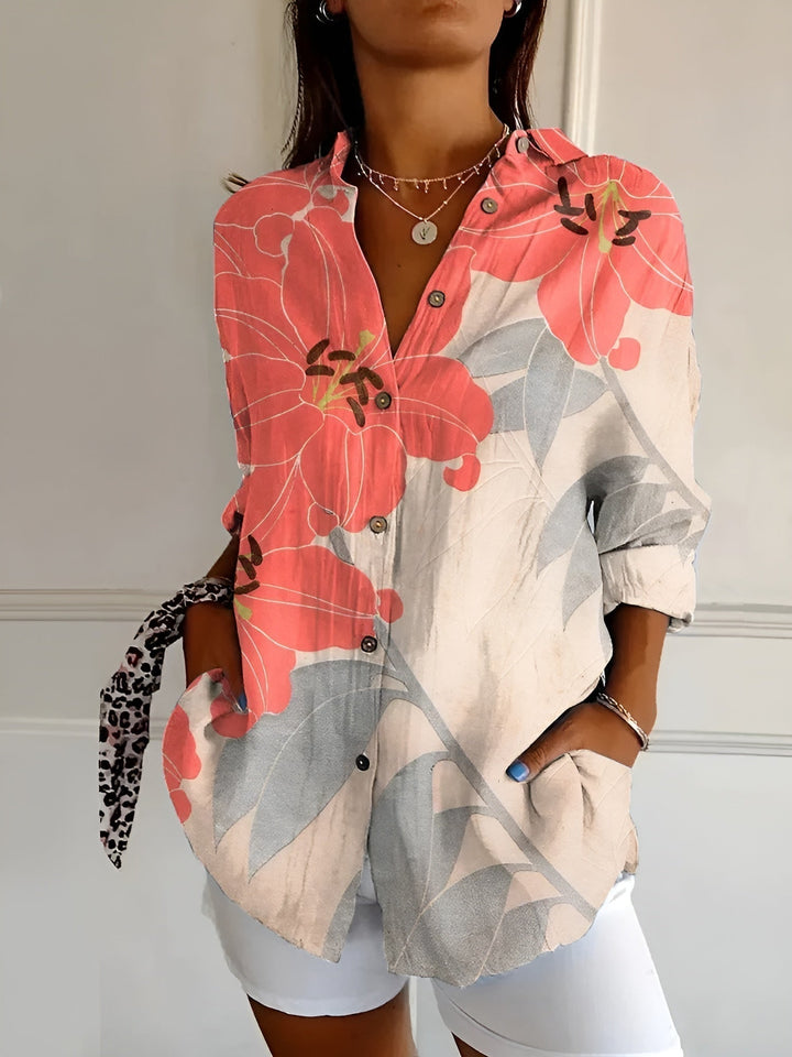Floral Comfort Blouse