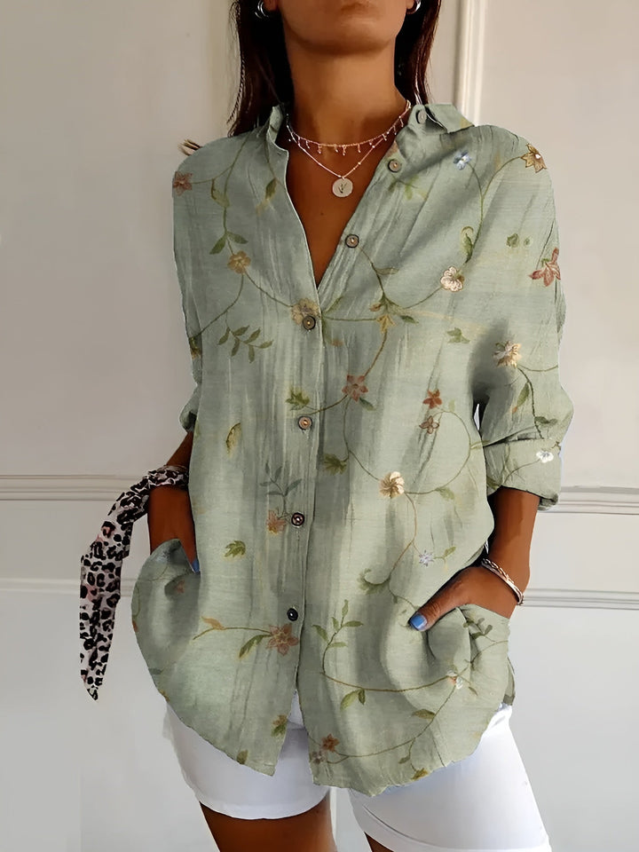 Floral Comfort Blouse