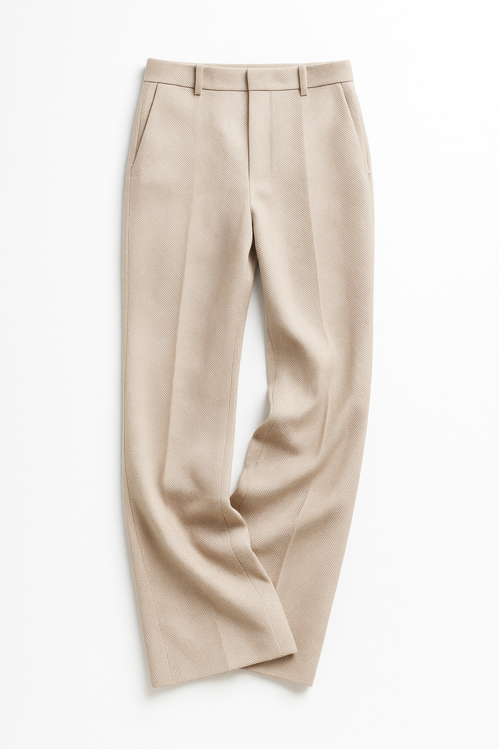 Olivia Bennet | Classic Wool Trousers for Women