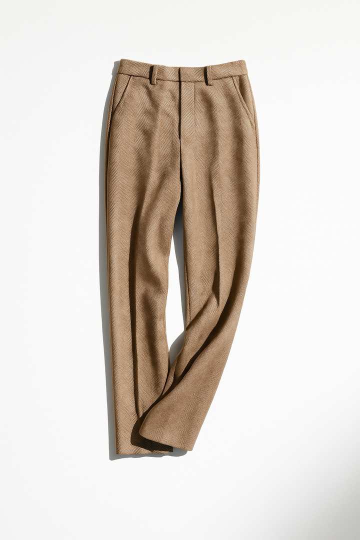 Olivia Bennet | Classic Wool Trousers for Women